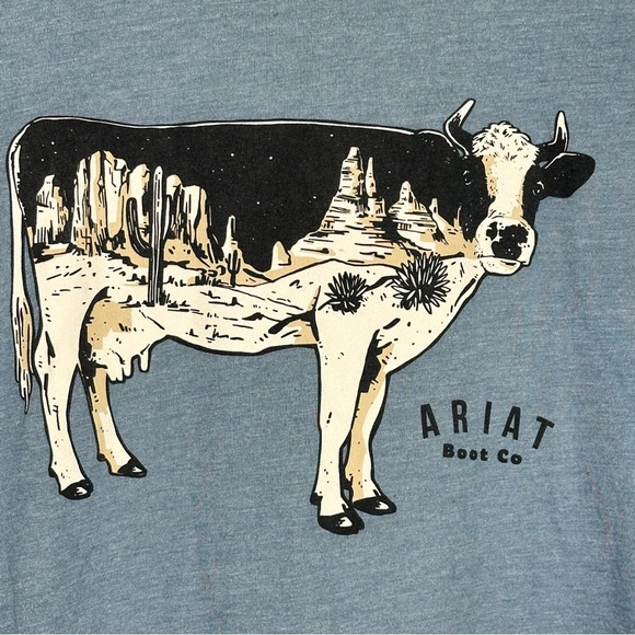Ariat Tops - Ariat Cowscape short sleeve T shirt